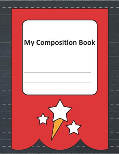 My Composition Book: Back to School Books for Kids - Composition Notebook 8.5 x 11 Wide Lined with Margin 110 pages Education & Training