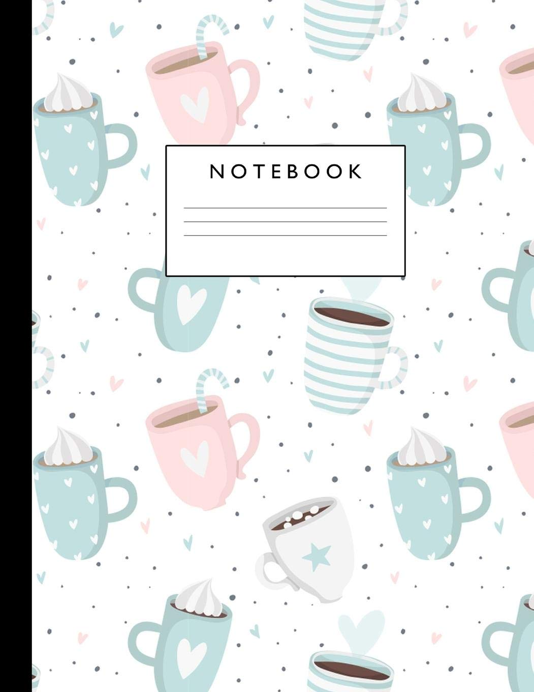 Notebook: Cute Lined Journal Ruled Composition Note Book to Draw and Write In for Girls and Boys - Home School Supplies for K-12 Grade Highschool and College : Cover Design 020 Learning & Reference