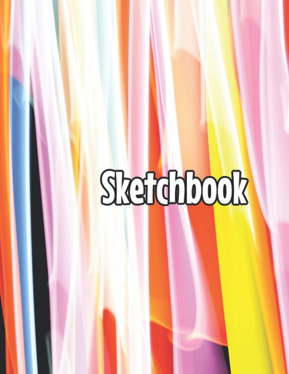 Sketchbook: Mandala Rainbow Colors (8.5x11) Essays & Short Stories