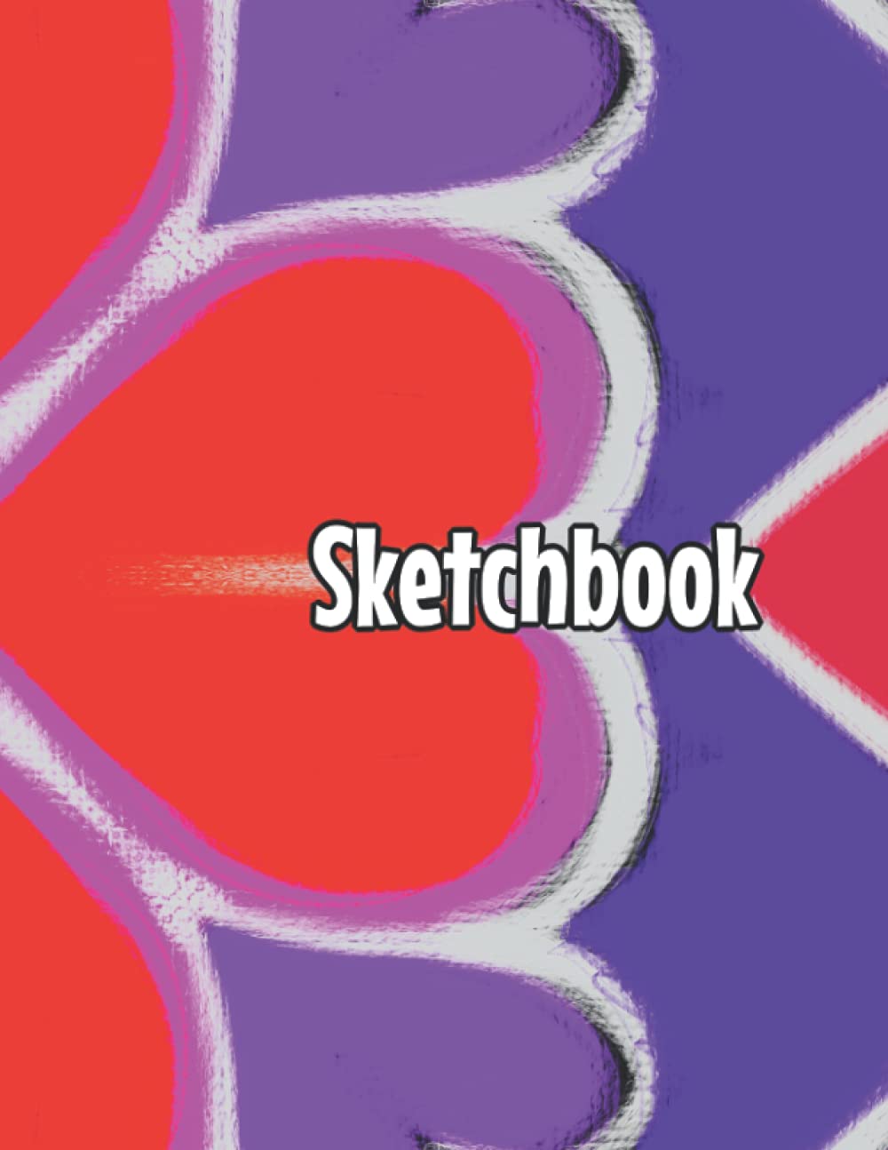 Sketchbook: Mandala Rainbow Colors (8.5x11) book