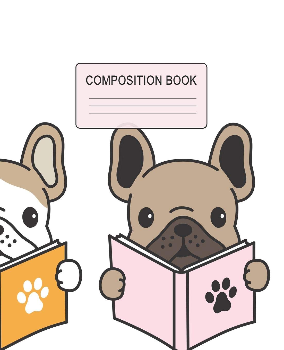 Composition Book: College Ruled Line Paper Composition Notebook for College, School, Journaling, or Personal Use. A Back to School Must Have. Cute Puppies Cover Media & Communication