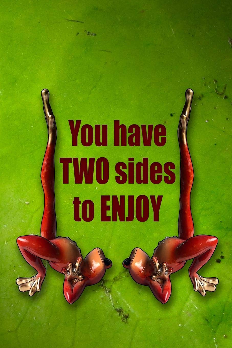 You Have Two Sides to Enjoy: A dotted, reversible journal to enhance your creativity with two excercizing frogs Essays & Short Stories