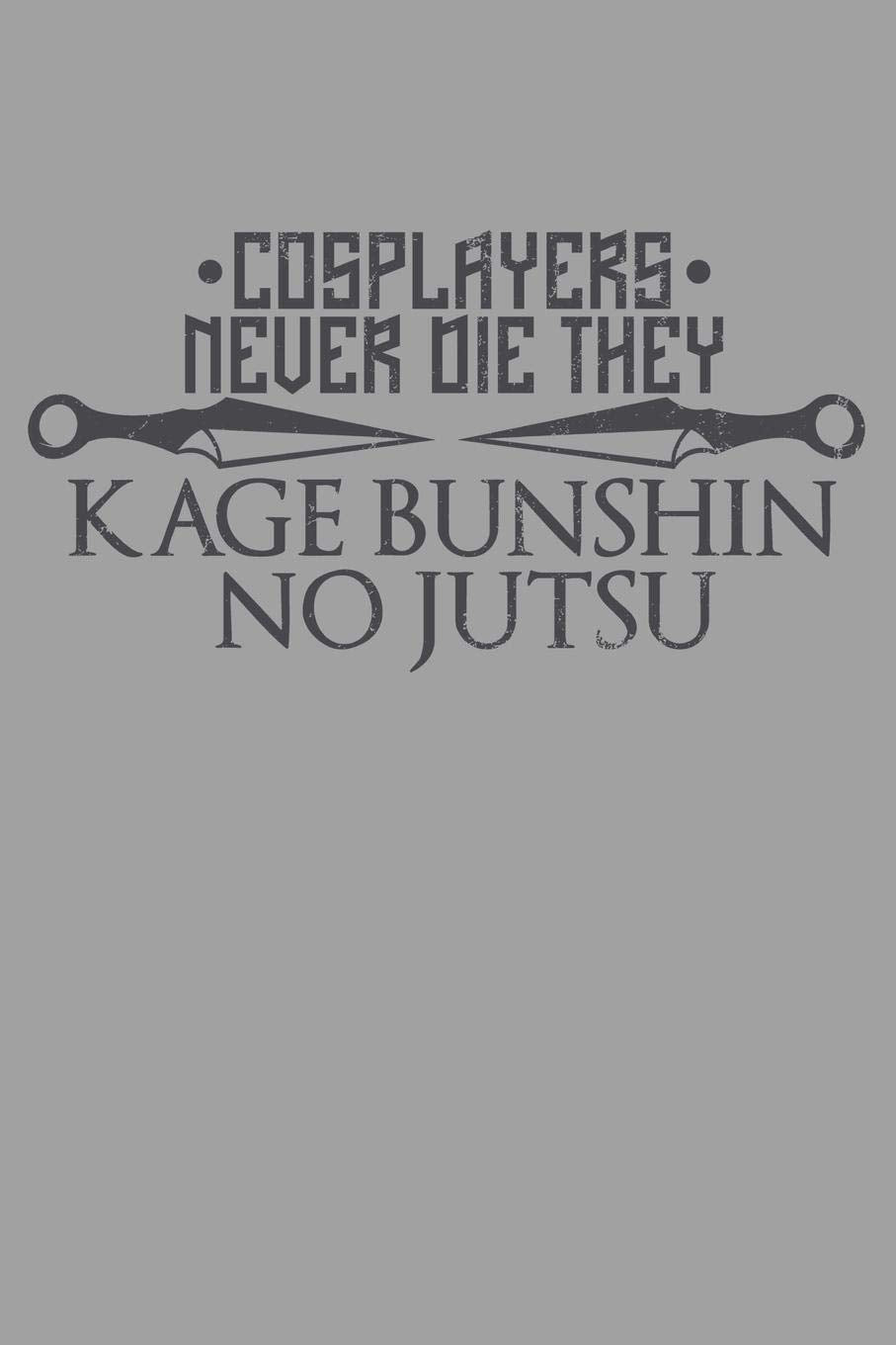 Journal: Cosplay Ninja Clone Costume Anime Cosplayers Black Lined Notebook Writing Diary - 120 Pages 6 x 9 Film, Art & Culture