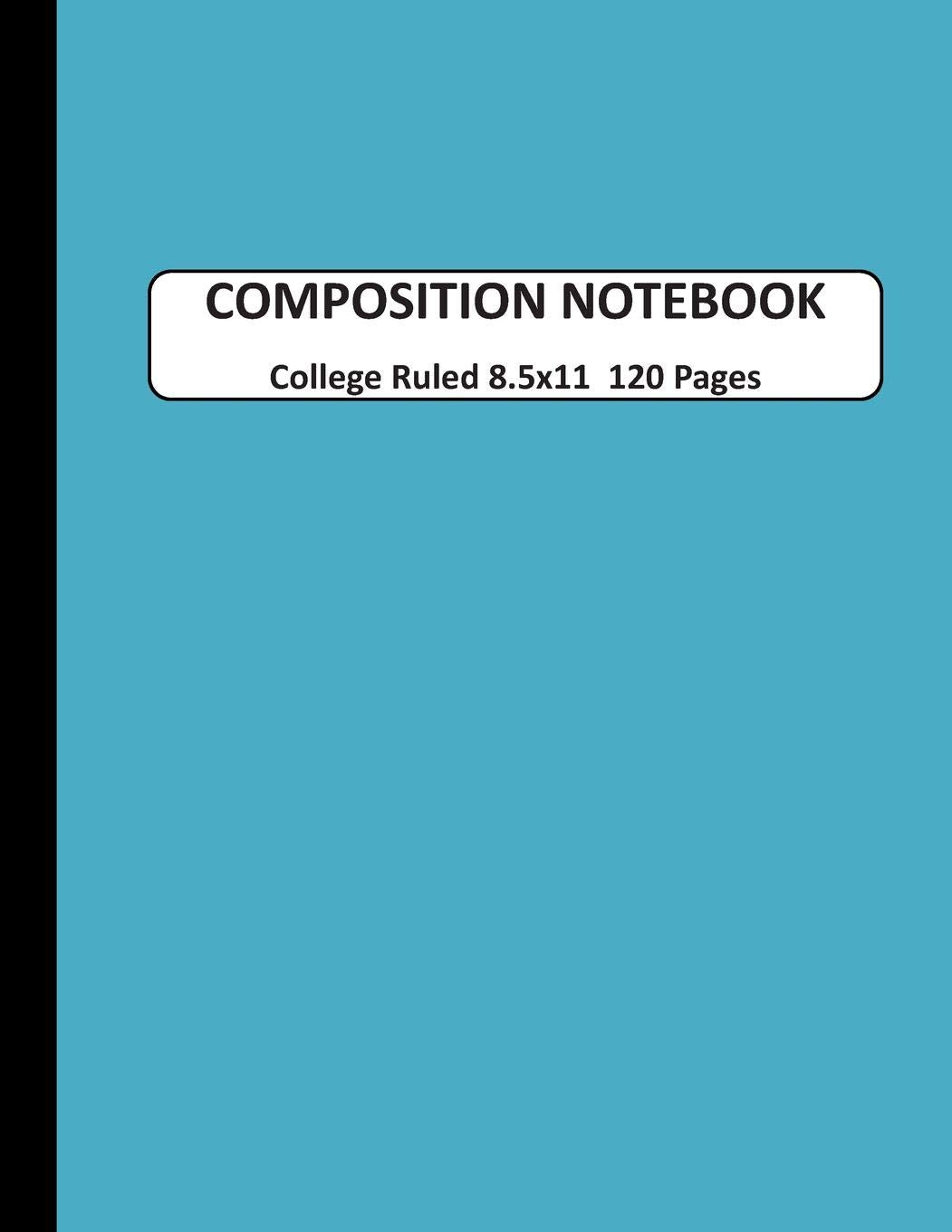 Composition Notebook College Ruled: A Large Blank Orange Journal Note book to Write-in for Home School, Middle School through to College and Adults 200 Pages 8.5x11 Learning & Reference