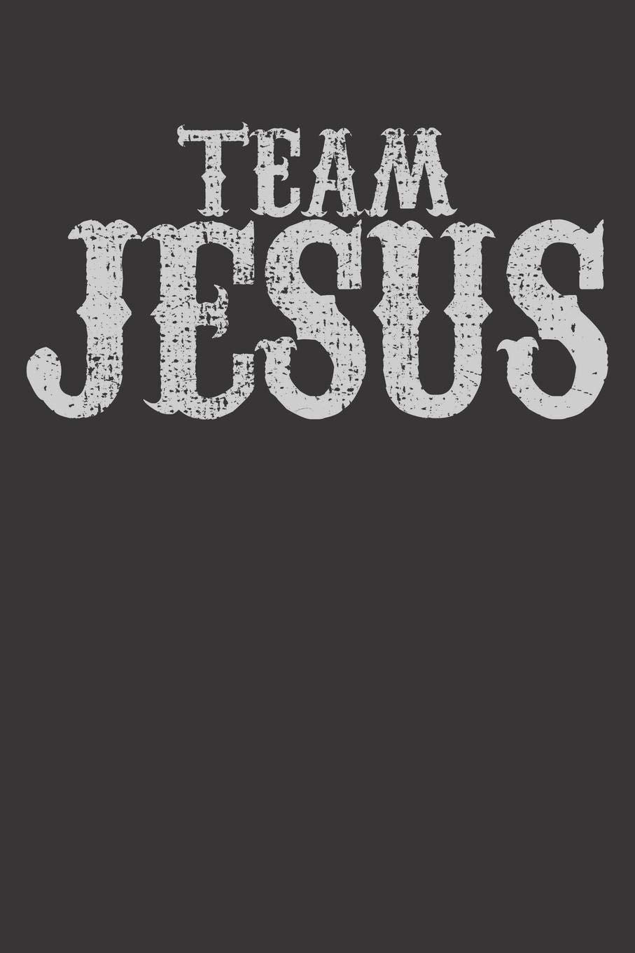 Notebook: Dot Grid Dotted 6x9 120 Pages Christian Team Jesus Catholic Vintage Gift Books