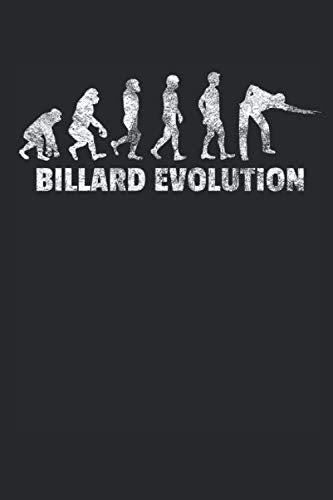 Billard Evolution: Notizbuch DIN A5 I Dotted Punkteraster I 120 Seiten I Sportart Ballsportart Pool Poolbillard Stellungsspiel Kugelspiel Leisure & Fun