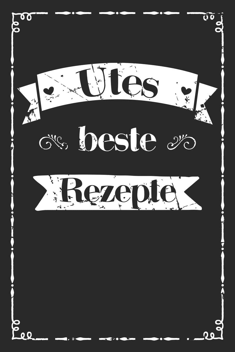 Utes beste Rezepte: A5 Rezeptbuch zum selberschreiben personalisiert Personalisierte Geschenke Vorname Ute | Übersichtliches blanko Kochbuch für 100 ... Frauen Mütter Omas Enkel Töchter Hobbyköche Cooking & Enjoying