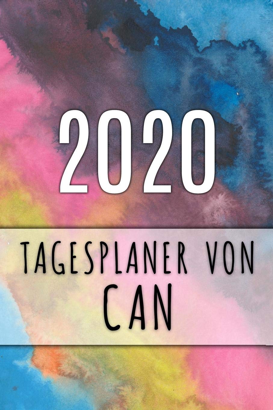 2020 Tagesplaner von Can: Personalisierter Kalender für 2020 mit deinem Vornamen Books