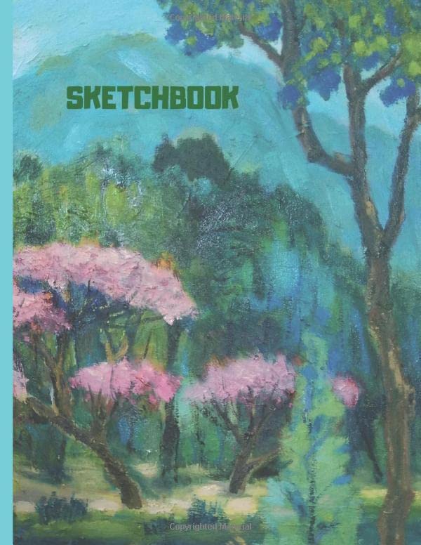 SKETCHBOOK: An Asian Style Sketchbook for Artists: 8.5 x 11 Large Blank Pages with White Paper. Notebook and Sketchbook to Create Your Own Work. Good ... and Doodling. (Sketchbook by Lu, Band 11) Film, Art & Culture