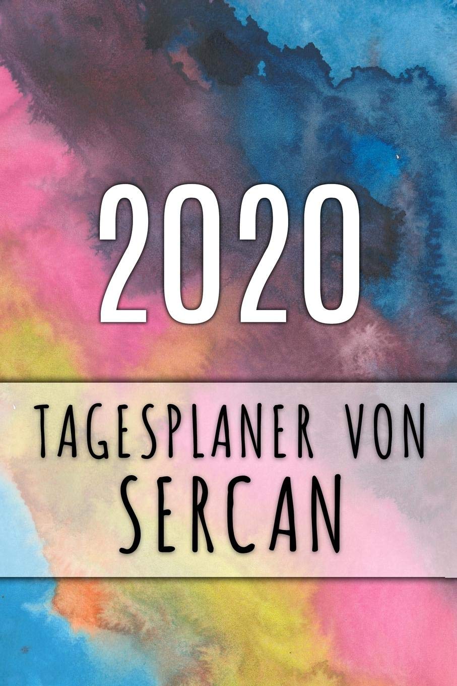 2020 Tagesplaner von Sercan: Personalisierter Kalender für 2020 mit deinem Vornamen Books