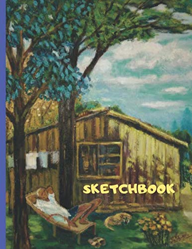 SKETCHBOOK: An Asian Style Sketchbook for Artists: 8.5 x 11 Large Blank Pages with White Paper. Notebook and Sketchbook to Create Your Own Work. Good ... and Doodling. (Sketchbook by Lu, Band 13) Film, Art & Culture