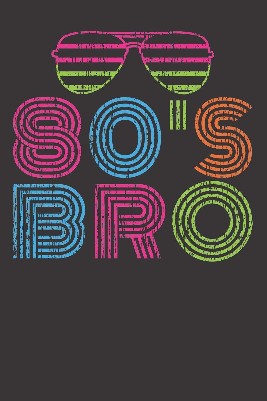 Notebook: 80s Funny Eighties 1980 Vintage Retro Lover College Ruled 6x9 120 Pages Books