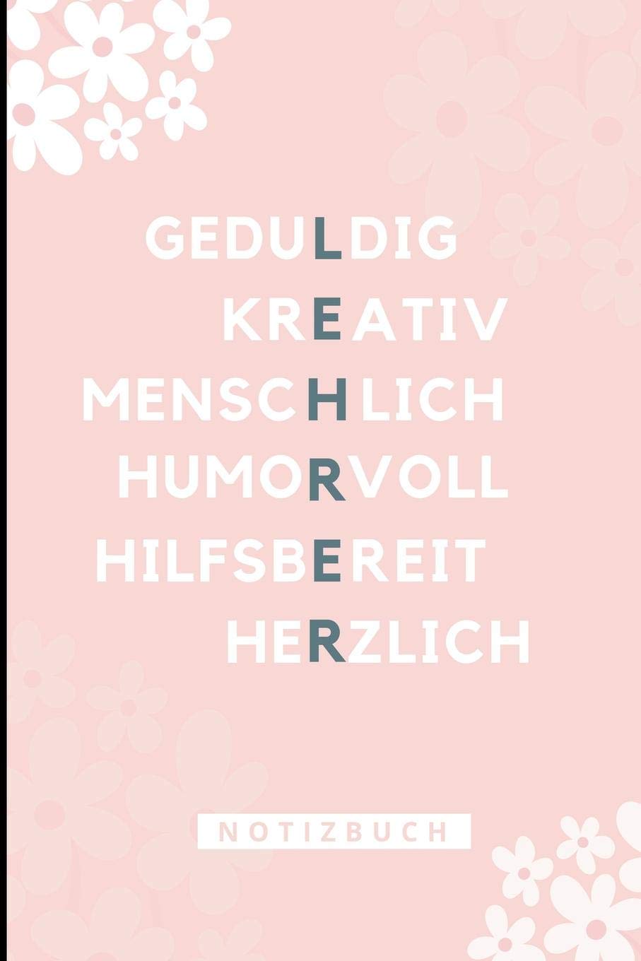 LEHRER NOTIZBUCH: A5 Notizbuch liniert als Danke Geschenk für Lehrer und Lehrerin | Abschiedsgeschenk | Geburtstagsgeschenk | Planer | Terminplaner | Schule | Ferien Books