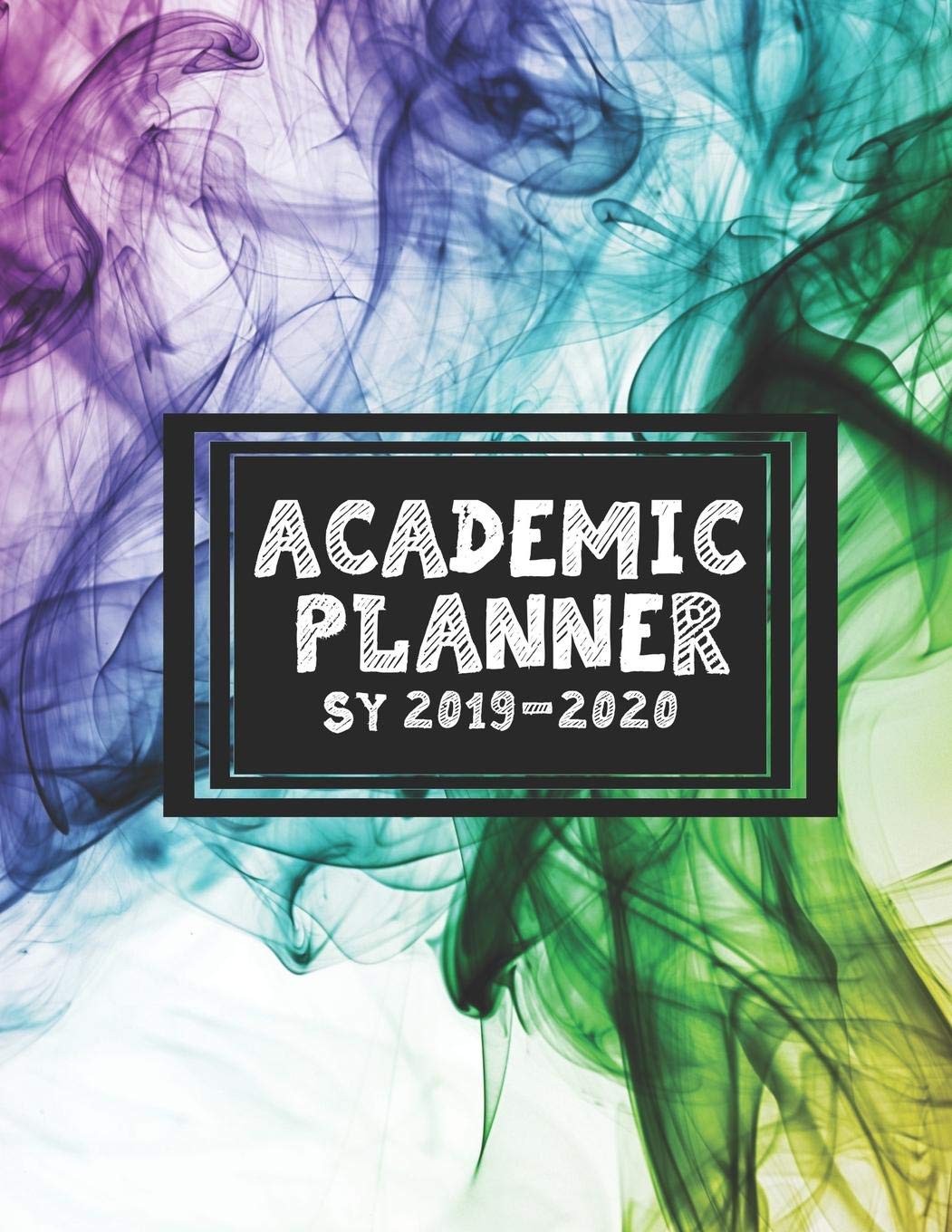 Academic Planner: July 2019 - September 2020 Monthly and Weekly Agenda Organizer For Teachers, Students, Moms, and Educators in the US and Europe - Fine Arts and Science Study Guides