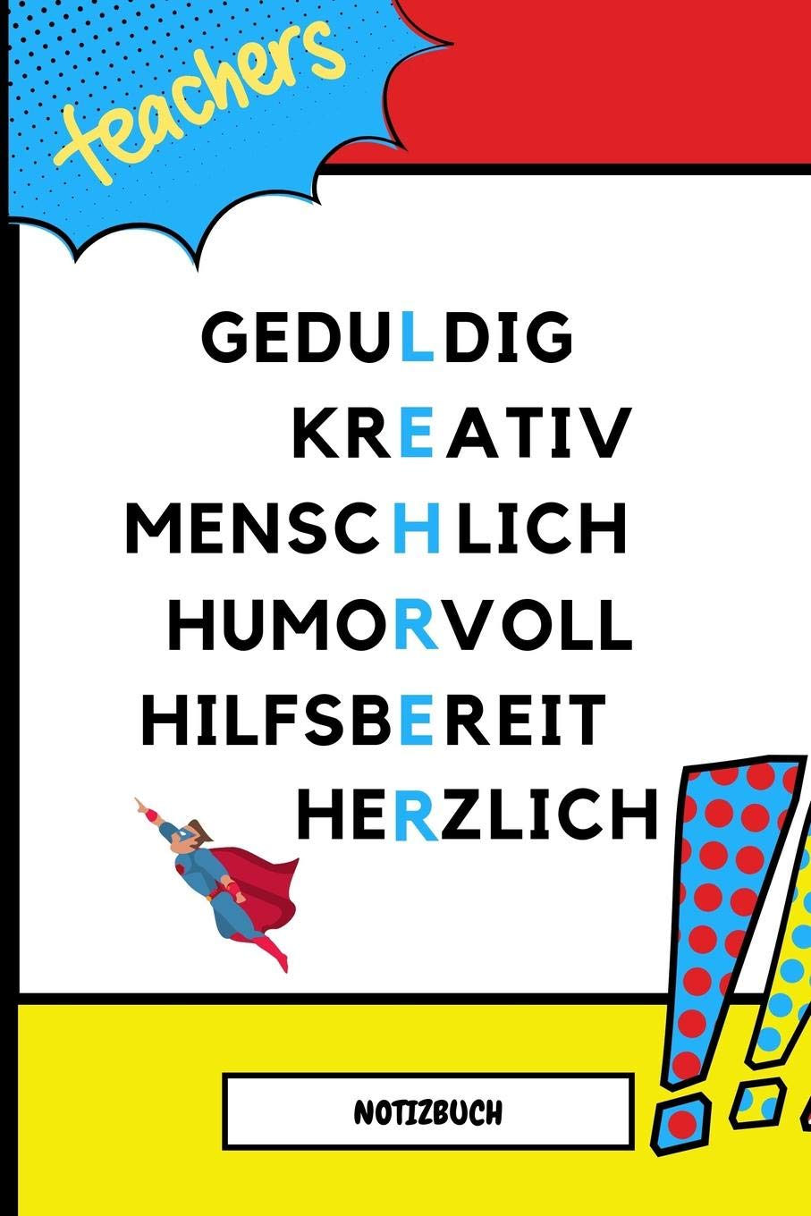 LEHRER NOTIZBUCH: A5 Notizbuch liniert als Danke Geschenk für Lehrer und Lehrerin | Abschiedsgeschenk | Geburtstagsgeschenk | Planer | Terminplaner | Schule | Ferien Books