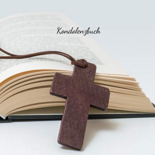 KONDOLENZBUCH: squared condolence book half lined for funerals and funerals | stylish mourning gift for relatives | expressing sincere condolences | mourning book Books