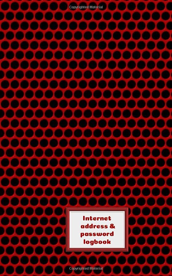 Internet address & password logbook: Password log book, Alphabetical password book, Internet Password Logbook, Password organizer book, 110 pages, 5x8 Computer Science