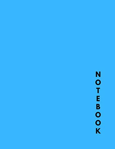 Notebook: Lined Notebook. XXL (8.5x11 inches). 120 Pages. Soft cover Learning & Reference