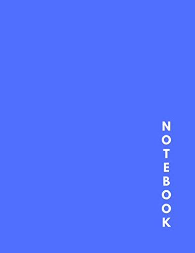 Notebook: Lined Notebook. XXL (8.5x11 inches). 120 Pages. Soft cover Learning & Reference