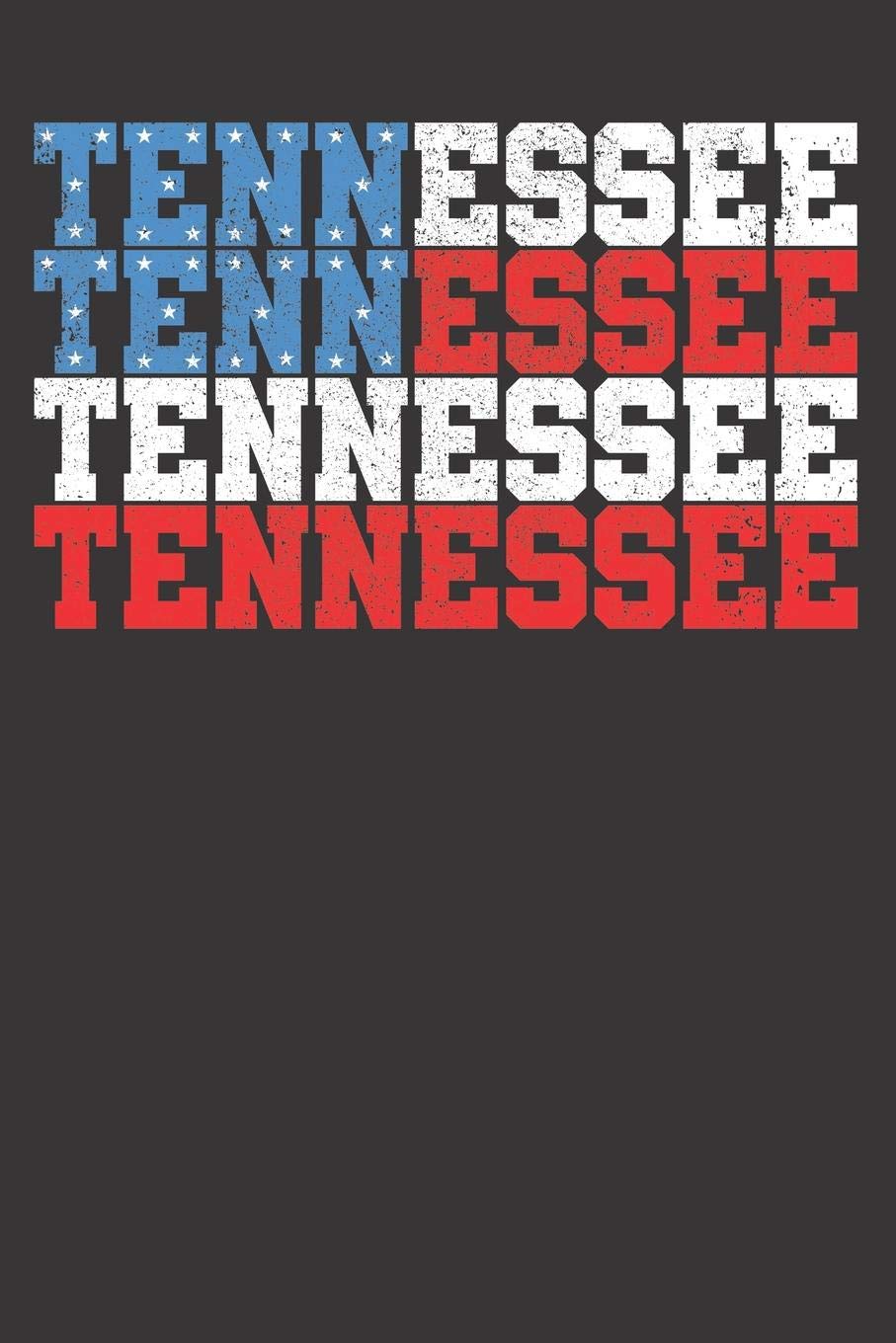 Notebook: Tennessee USA Flag Country Election 2020 Gift Dot Grid 6x9 120 Pages Books