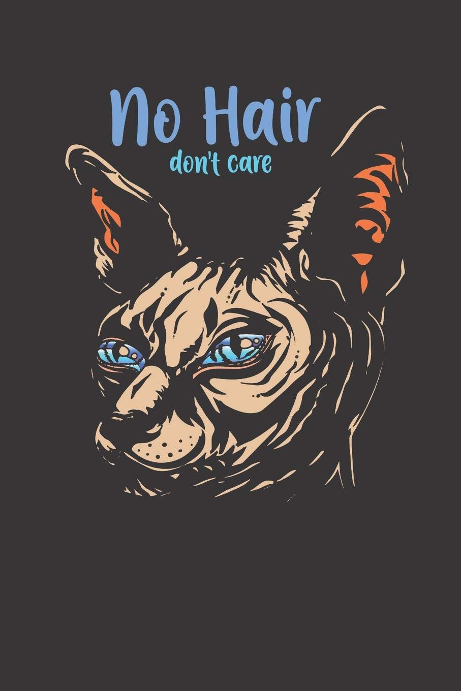 Sphynx Cat Hairless Bald Notebook Journal: Sphynx Cat Hairless Bald Notebook Journal Gift College Ruled 6 x 9 120 Pages Books