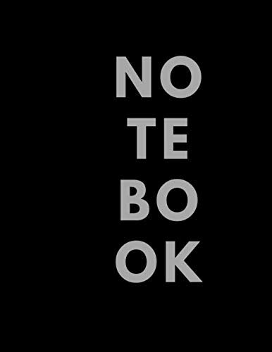 Notebook: Lined Notebook. XXL (8.5x11 inches). 120 Pages. Soft cover book
