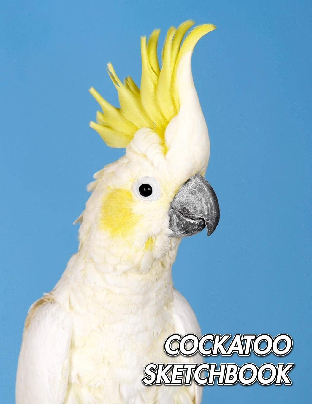 Cockatoo Sketchbook: Sulphur-Crested Cockatoo | Cacatua galerita | Unlined Notebook 150 Blank Pages 8.5 x 11 in.| Sketchbook | Multi-Purpose | Unruled ... | Agenda | Composition Book | Drawing Book Mathematics