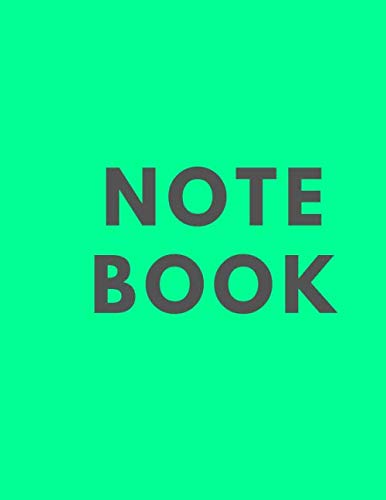 Notebook: Lined Notebook. XXL (8.5x11 inches). 120 Pages. Soft cover Learning & Reference