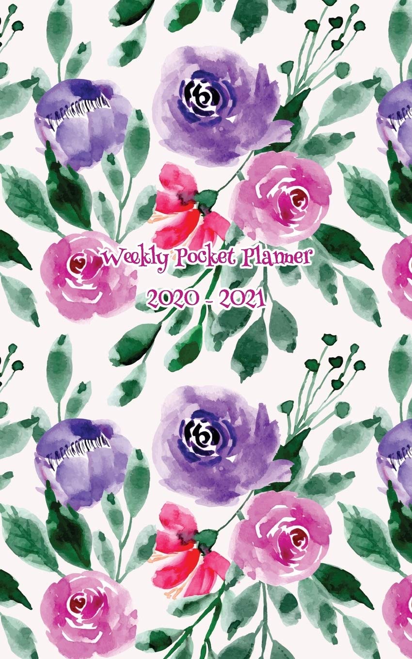 Weekly Pocket Planner 2020-2021: Yearly Pocket Calendar: (Size: 5.0" x 8.0"), Weekly Calendar Schedule Organizer and Hand Lettering Notebook ( January ... 2021). Planner, Notebook, U.S. Holidays Business, Finance & Career
