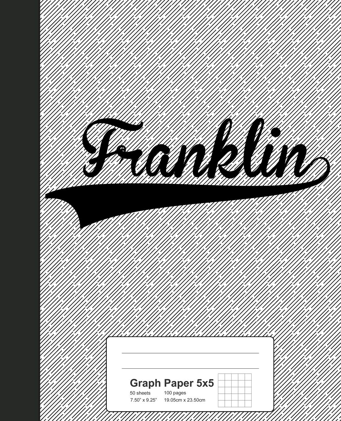Graph Paper 5x5: FRANKLIN Notebook (Weezag Graph Paper 5x5 Notebook, Band 2873) Media & Communication