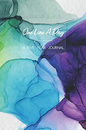One Line A Day. A Five Year Journal.: Diary for Daily Journal Writing. One Day Per Page for 5 Years. Religion & Esotericism