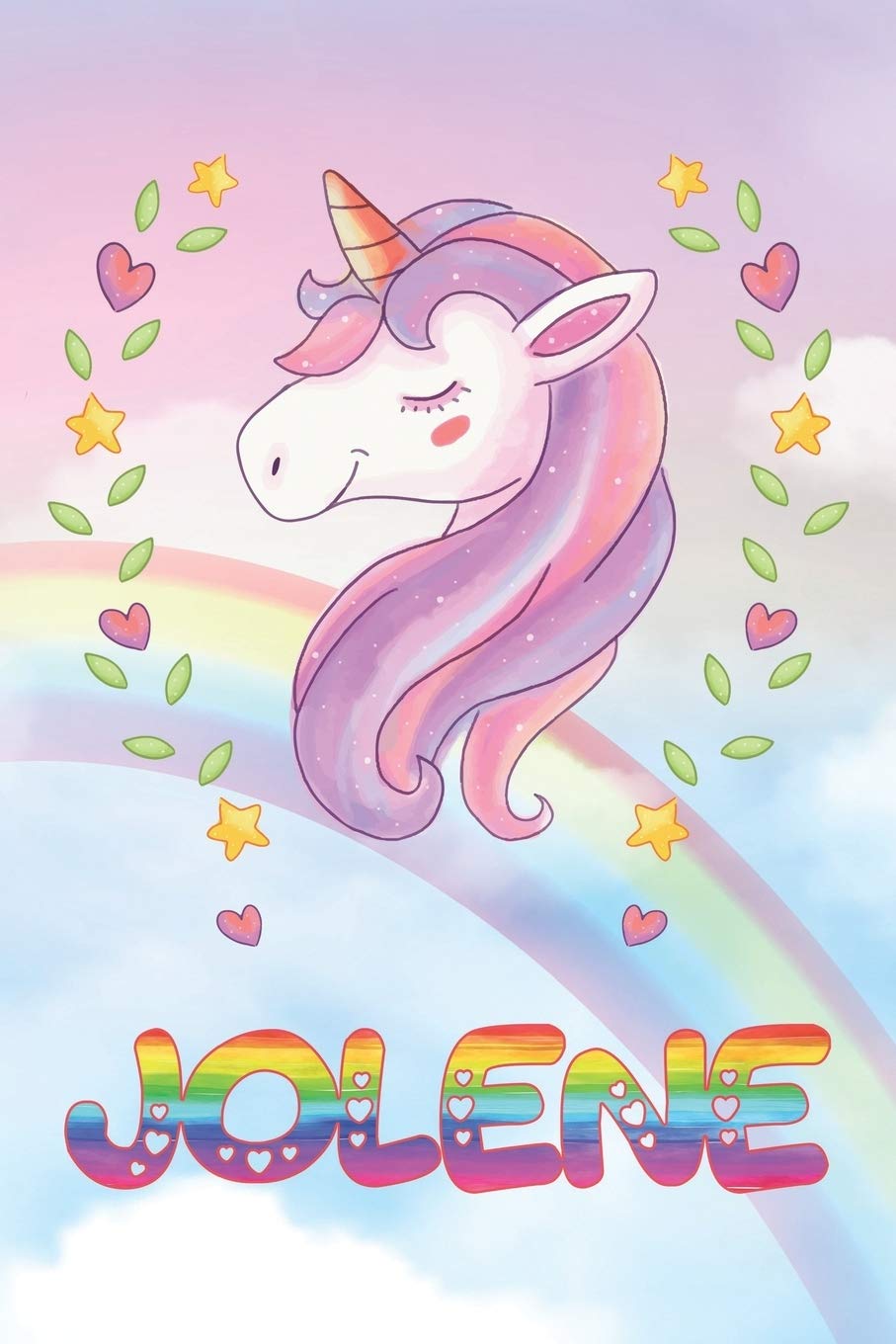 Jolene: Jolene Unicorn Notebook Rainbow Journal 6x9 Personalized Customized Gift For Someones Surname Or First Name is Jolene Essays & Short Stories