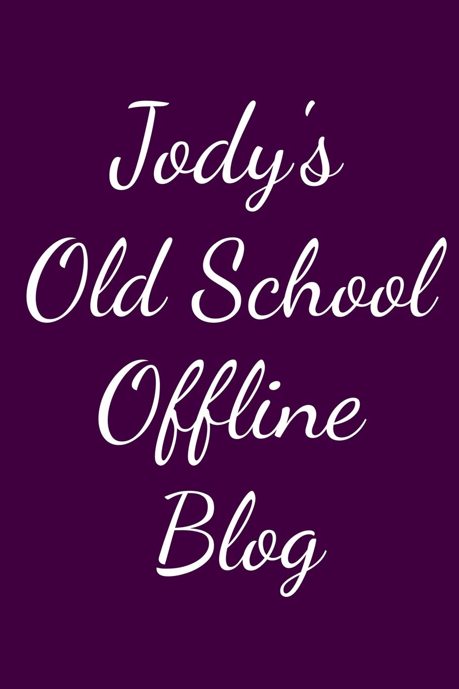 Jody's Old School Offline Blog: Notebook / Journal / Diary - 6 x 9 inches (15,24 x 22,86 cm), 150 pages. Books