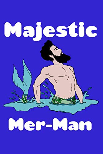 Majestic Mer-Man: Blood Pressure tracker Journal 339 Manga