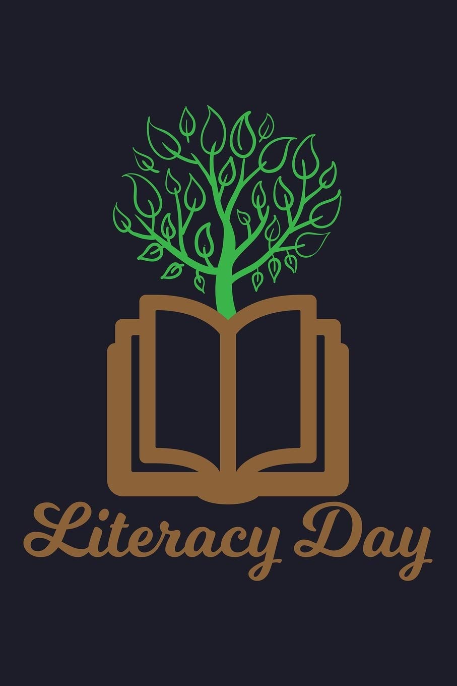 Literacy Day: College Ruled Line Paper Blank Journal to Write In - Lined Writing Notebook for Middle School and College Students Essays & Short Stories