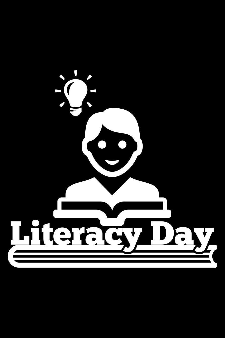 Literacy Day: College Ruled Line Paper Blank Journal to Write In - Lined Writing Notebook for Middle School and College Students Essays & Short Stories