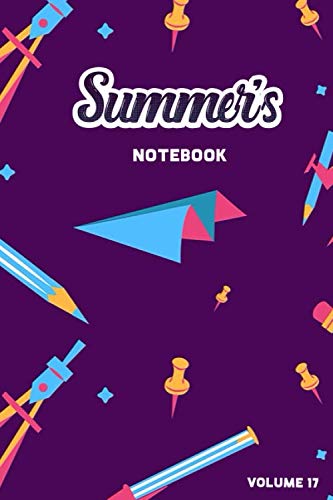 Summer's Notebook Volume 17: Lined Personalized and Customized College Ruled Name Notebook Journal for Men & Women & Boys & Girls Learning & Reference