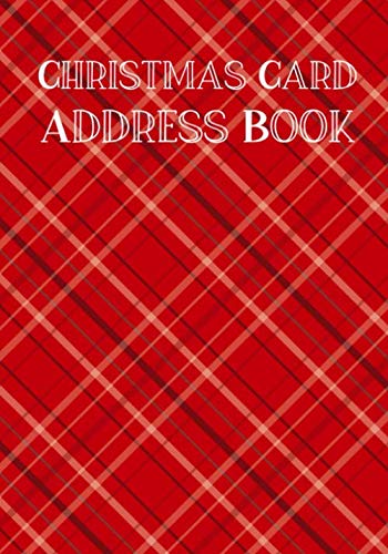 Christmas Card Address Book: Large Print record book to list up to seven years of greetings cards sent and received in the Holiday Season. Great gift for Seniors. Business, Finance & Career
