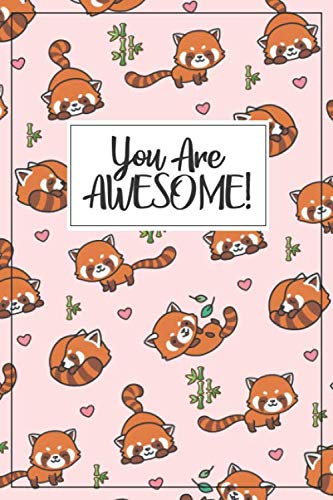 Red Panda Gift - Red Panda Journal: lined red panda notebook w/ PANDAS ON EACH PG! red panda gifts for women, red panda book, red panda kid gift, red ... red panda party, red panda graduation gift Non-fiction