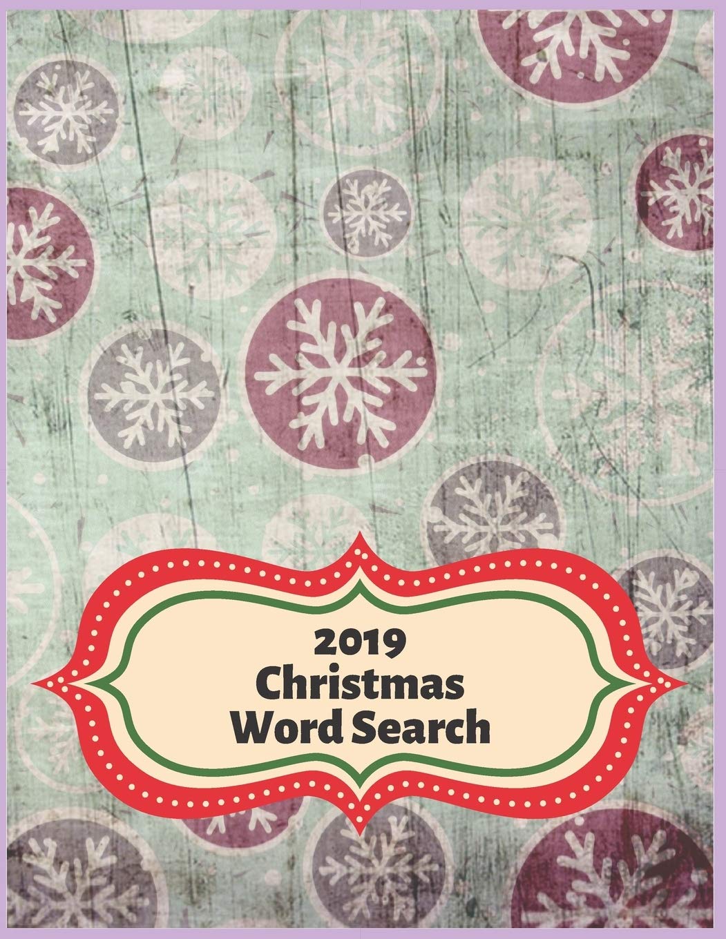 2019 Christmas Word Search: Holiday Themed Word Find for Easy Gift At Christmas This Year Leisure & Fun