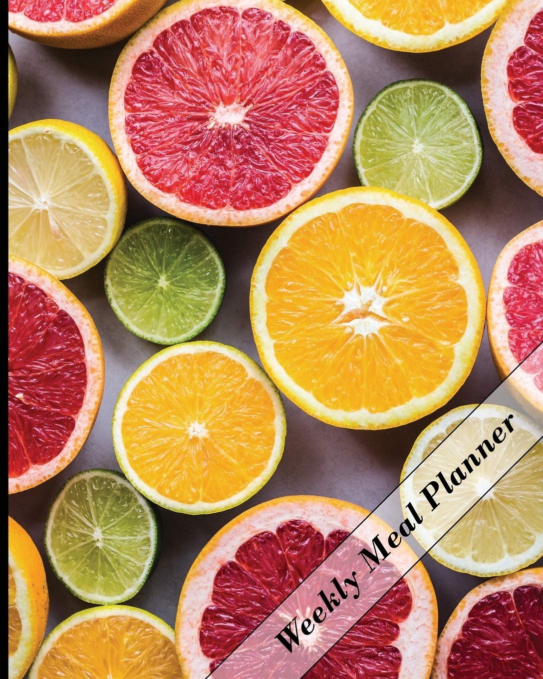 Weekly Meal Planner: 52 Week Food Planner ~ Full Week Over Two Pages, Space For Meals, Shopping Lists, & Notes With Glossy Paperback Cover Health, Nutrition & Fitness