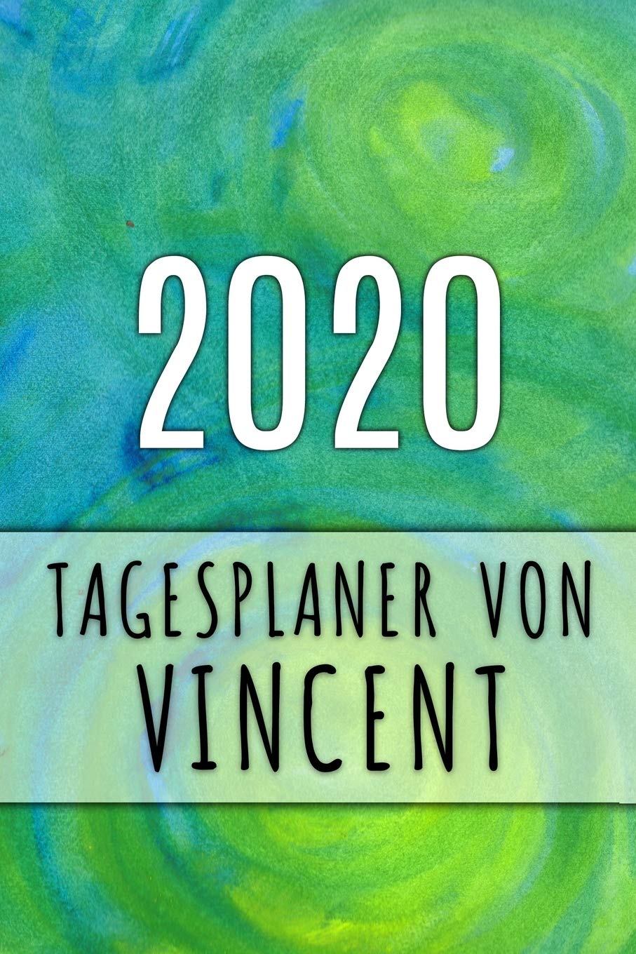 2020 Tagesplaner von Vincent: Personalisierter Kalender für 2020 mit deinem Vornamen Books