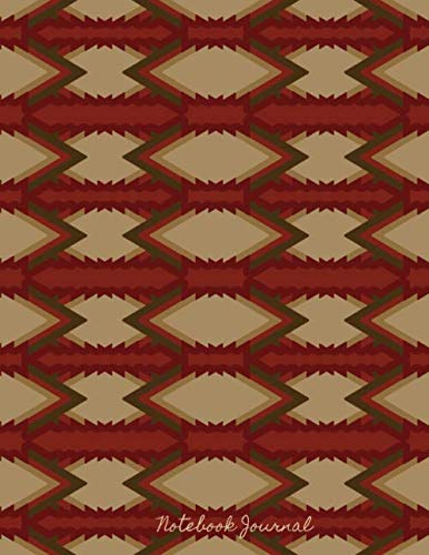 Notebook Journal: Southwestern - 109 Blank Lined Pages, Softcover Notes Journal, 8.5 x 11 Inches, Premium Matte Cover Essays & Short Stories