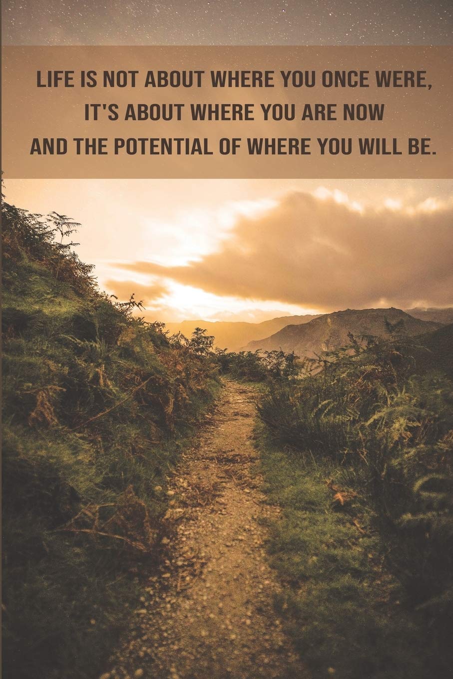 Life Is Not About Where You Once Were It's About Where You Are Now And The Potential of Where You Will Be: Aspire Blank Notebook To Write In For Women ... Inspirational Notebook Gift for Dreamers Business, Finance & Career