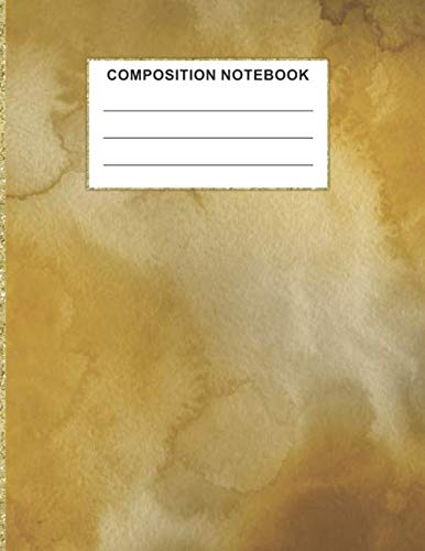 Composition Notebook: Gold Notebook Cool College Ruled Line Paper Composition Notebook Perfect For Any Gold Lover, School Birthday Special Gift. ... 150 College-ruled Pages | 8.5 x 11 - A4 Size Foreign Languages ​​& Dictionaries