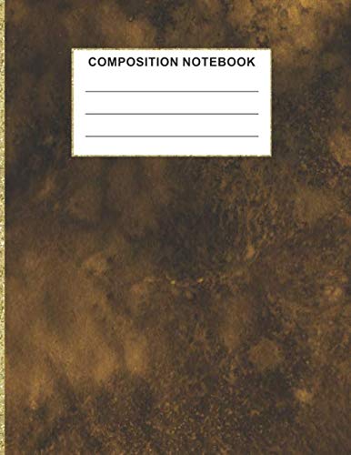 Composition Notebook: Gold Notebook Cool College Ruled Line Paper Composition Notebook Perfect For Any Gold Lover, School Birthday Special Gift. ... 150 College-ruled Pages | 8.5 x 11 - A4 Size Foreign Languages ​​& Dictionaries