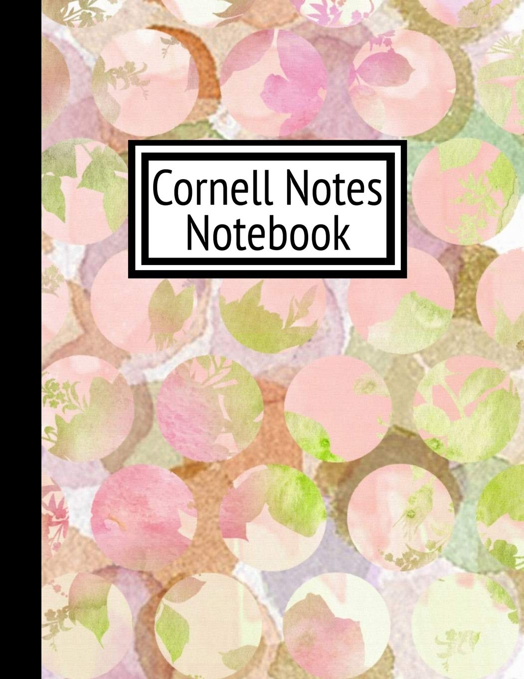 Cornell Notes Notebook: Large 8.5"x11" - 120 Numbered Pages: Cornell Note-Taking System Paper For High School College University Students Mathematics