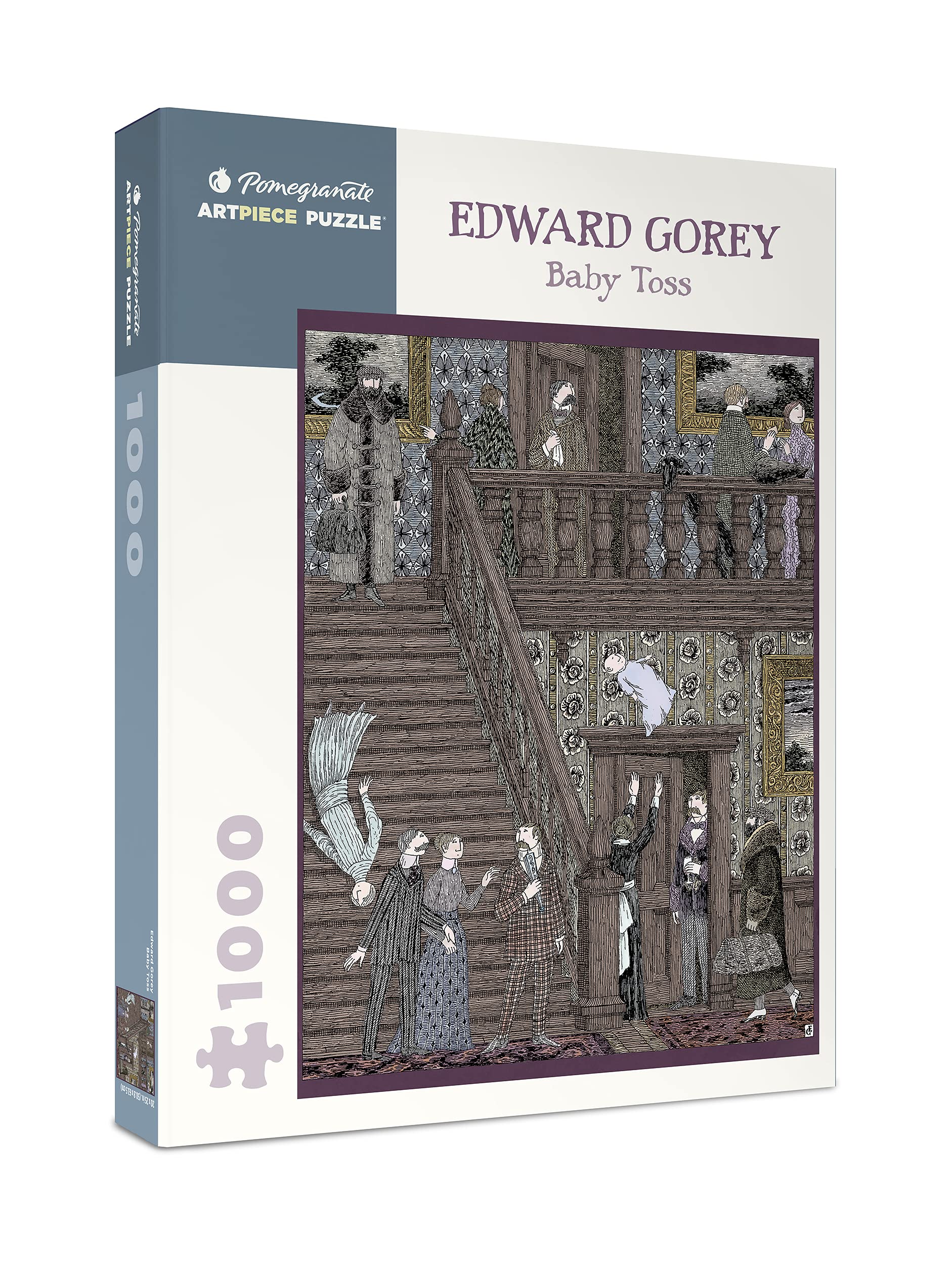 Edward Gorey: Baby Toss 1000-Piece Jigsaw Puzzle Books