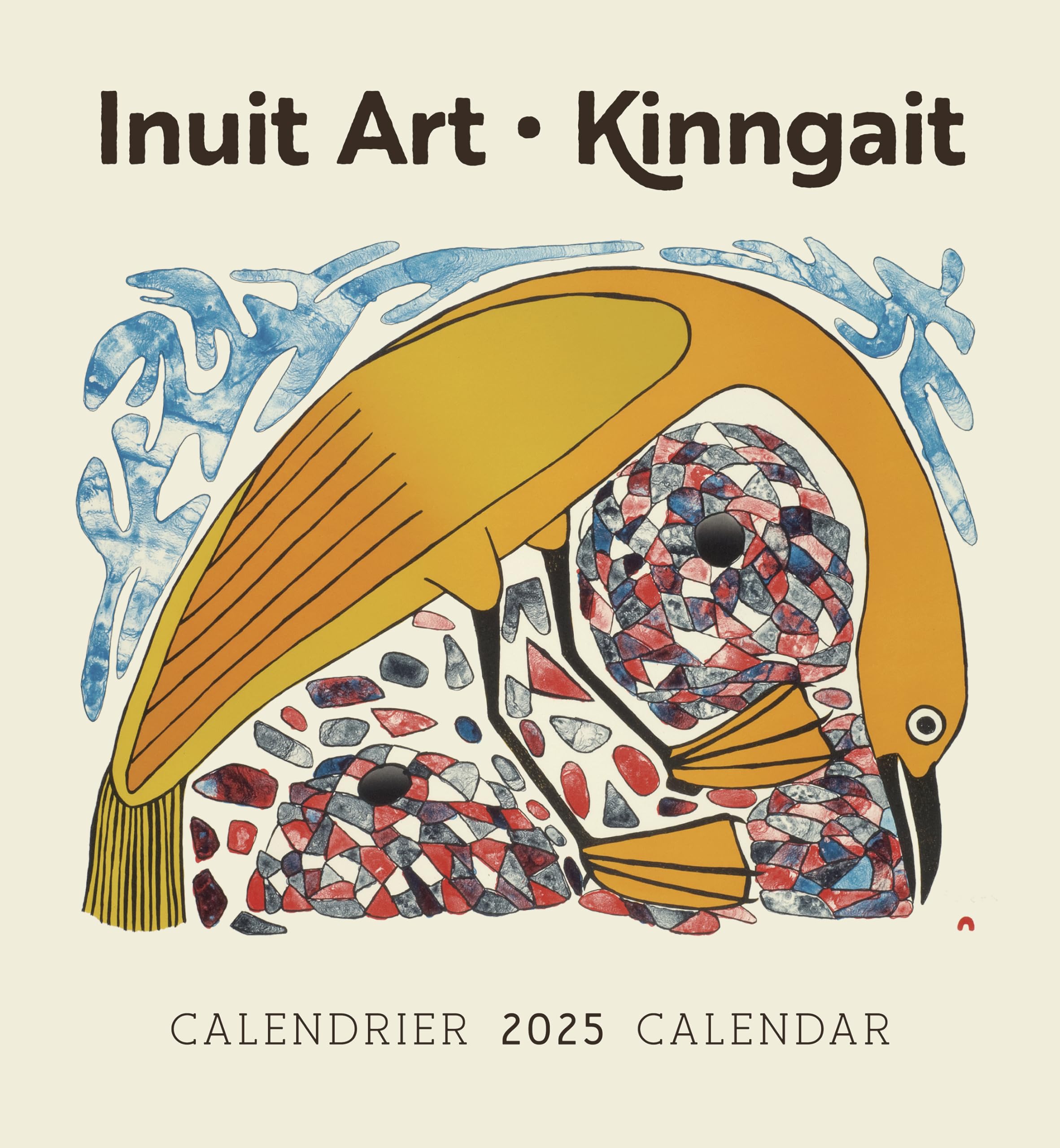 Inuit Art: Kinngait 2025 Wall Calendar (English and French Edition) Film, Art & Culture