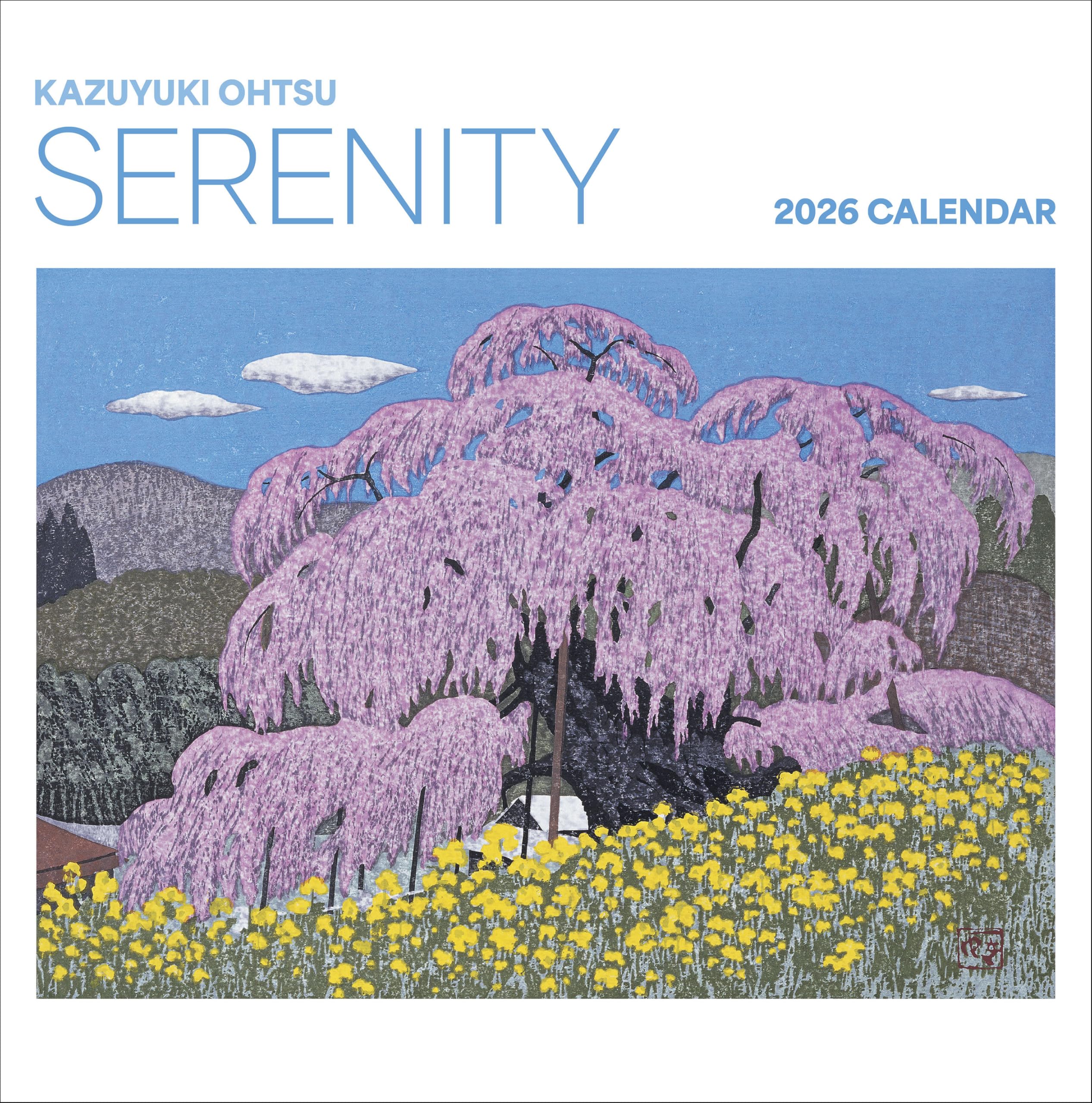 Serenity: Kazuyuki Ohtsu 2026 Wall Calendar Film, Art & Culture